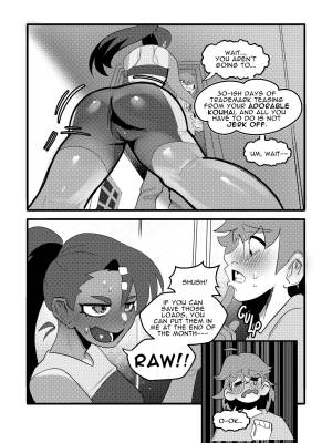 Senpai's Super-Duper Endurance Test Porn Comic english 03