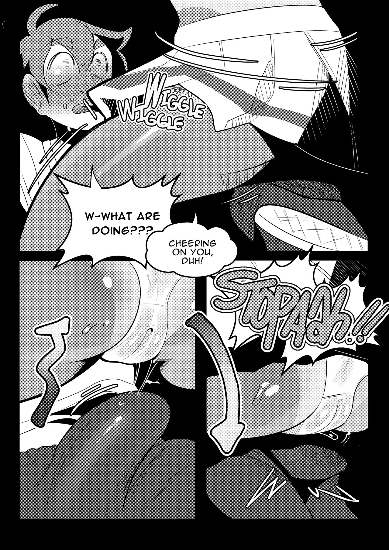 Senpai's Super-Duper Endurance Test Porn Comic english 07