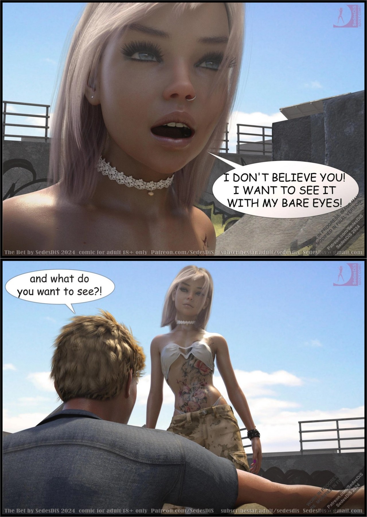 The Bet By SedesDiS Porn Comic english 14