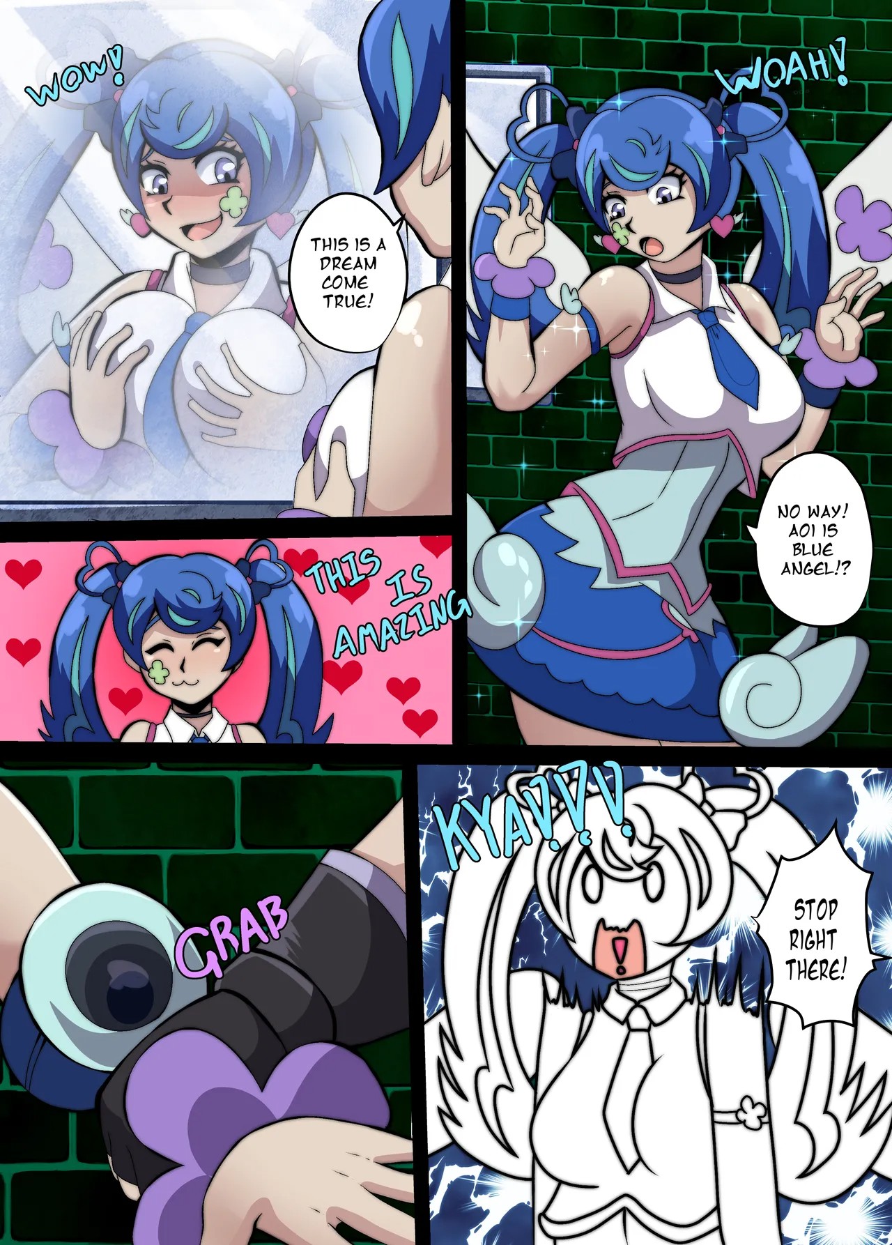 The Blue Ghost! Porn Comic english 05