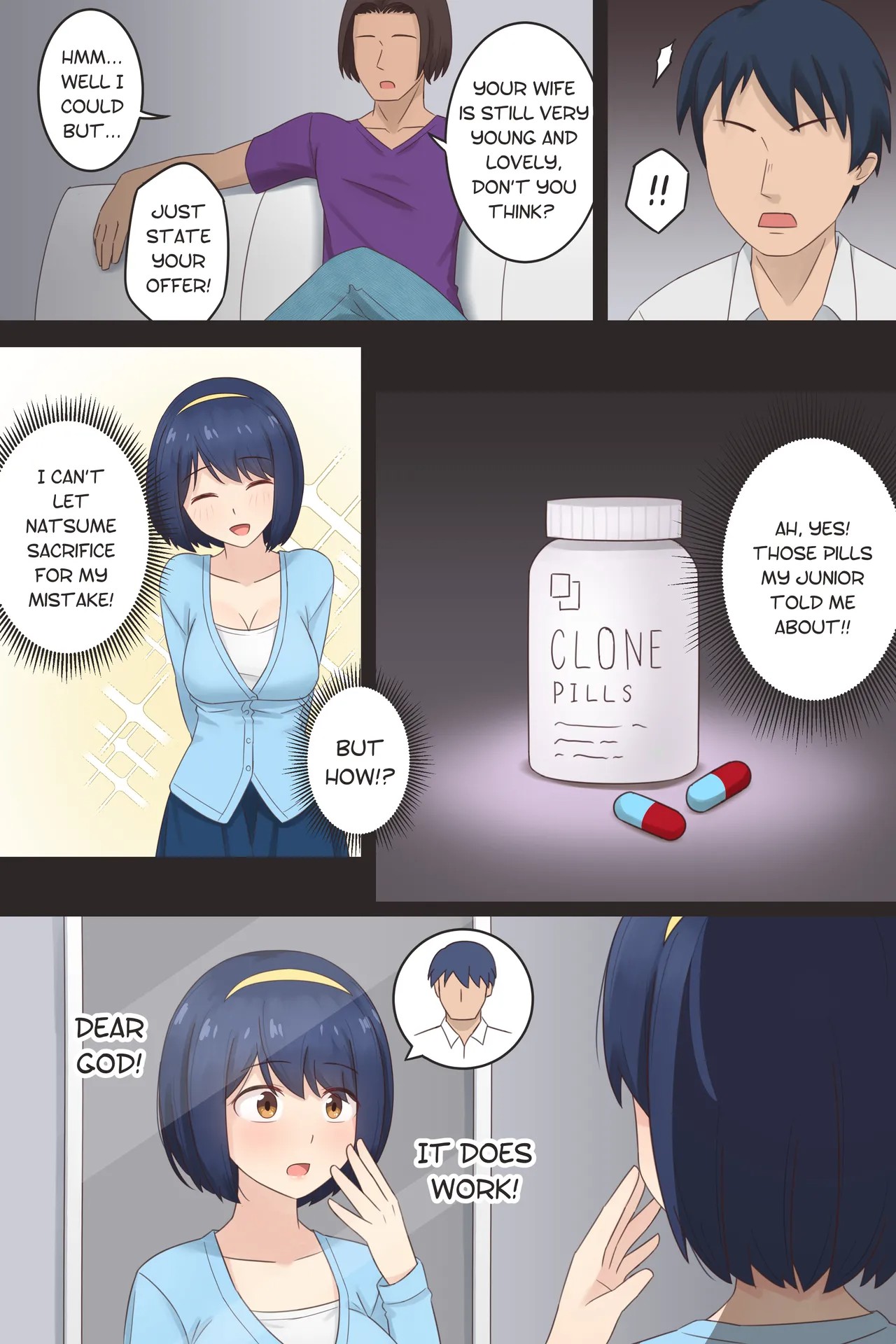 The Clone Pill Part 2: Natsume Porn Comic english 03