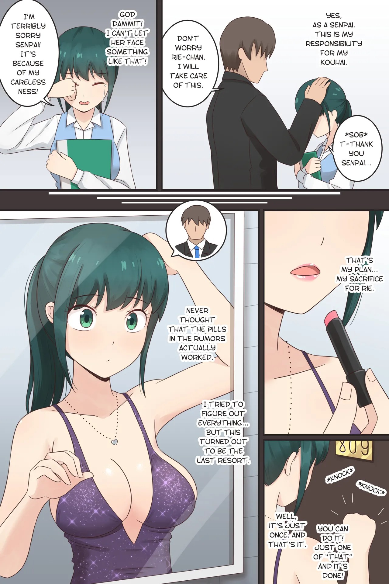 The Clone Pill Part 5: Rie Porn Comic english 03