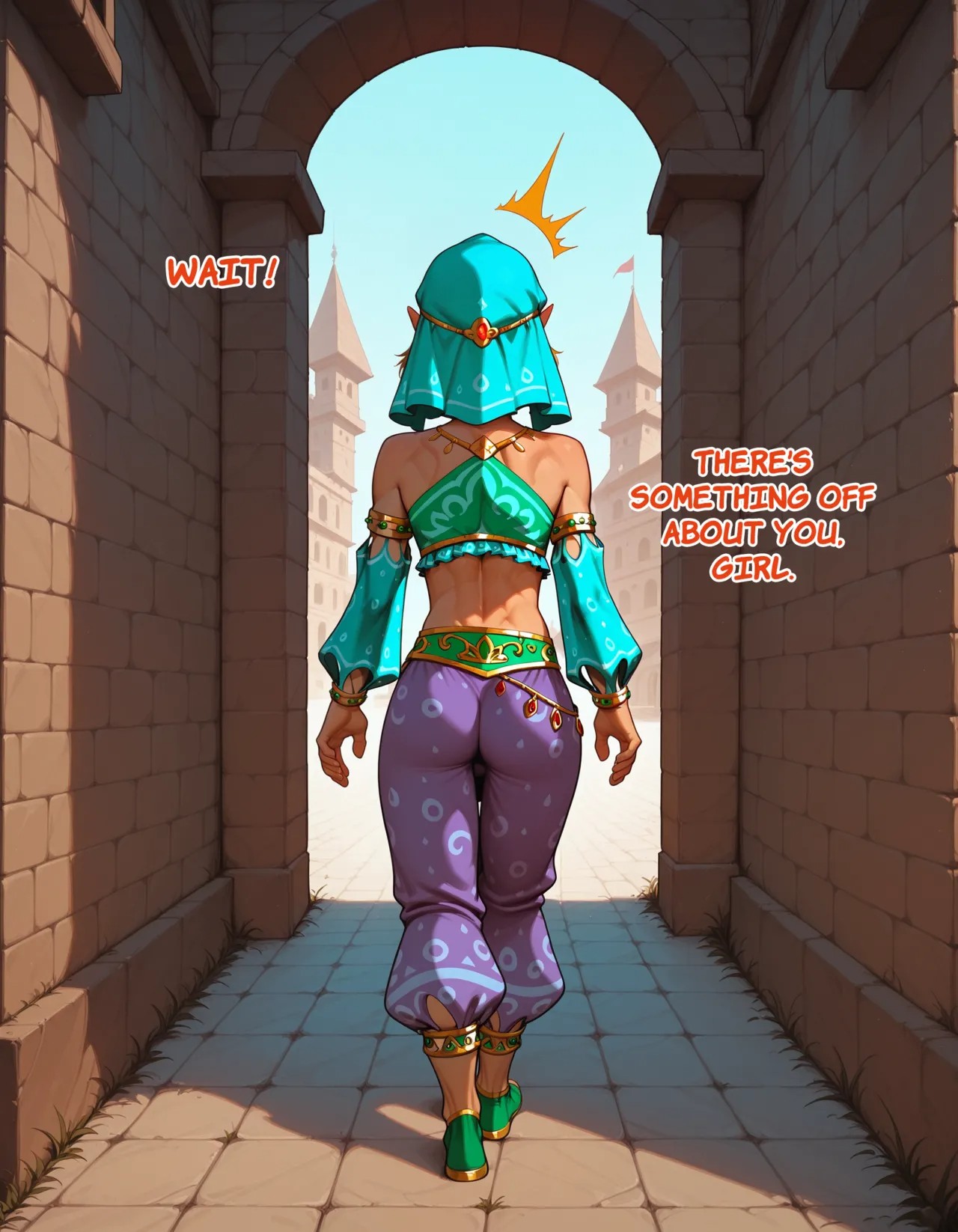 The Gerudo Ritual Porn Comic english 09