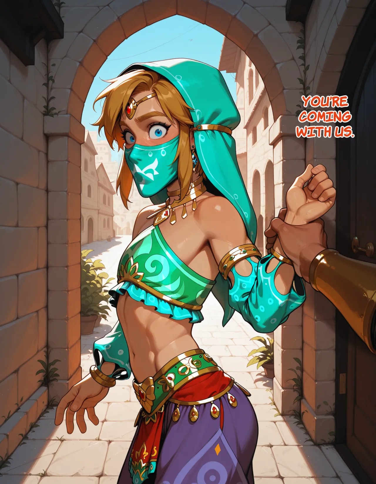 The Gerudo Ritual Porn Comic english 13