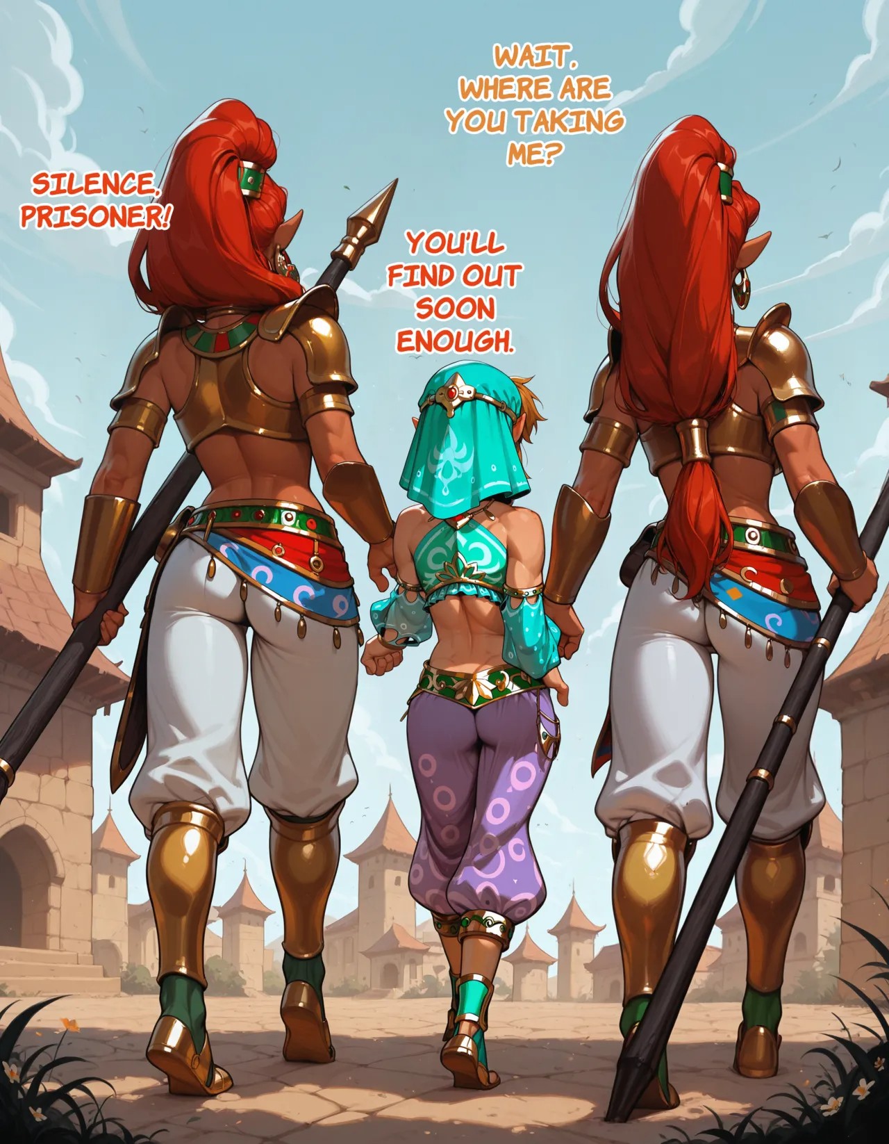 The Gerudo Ritual Porn Comic english 14