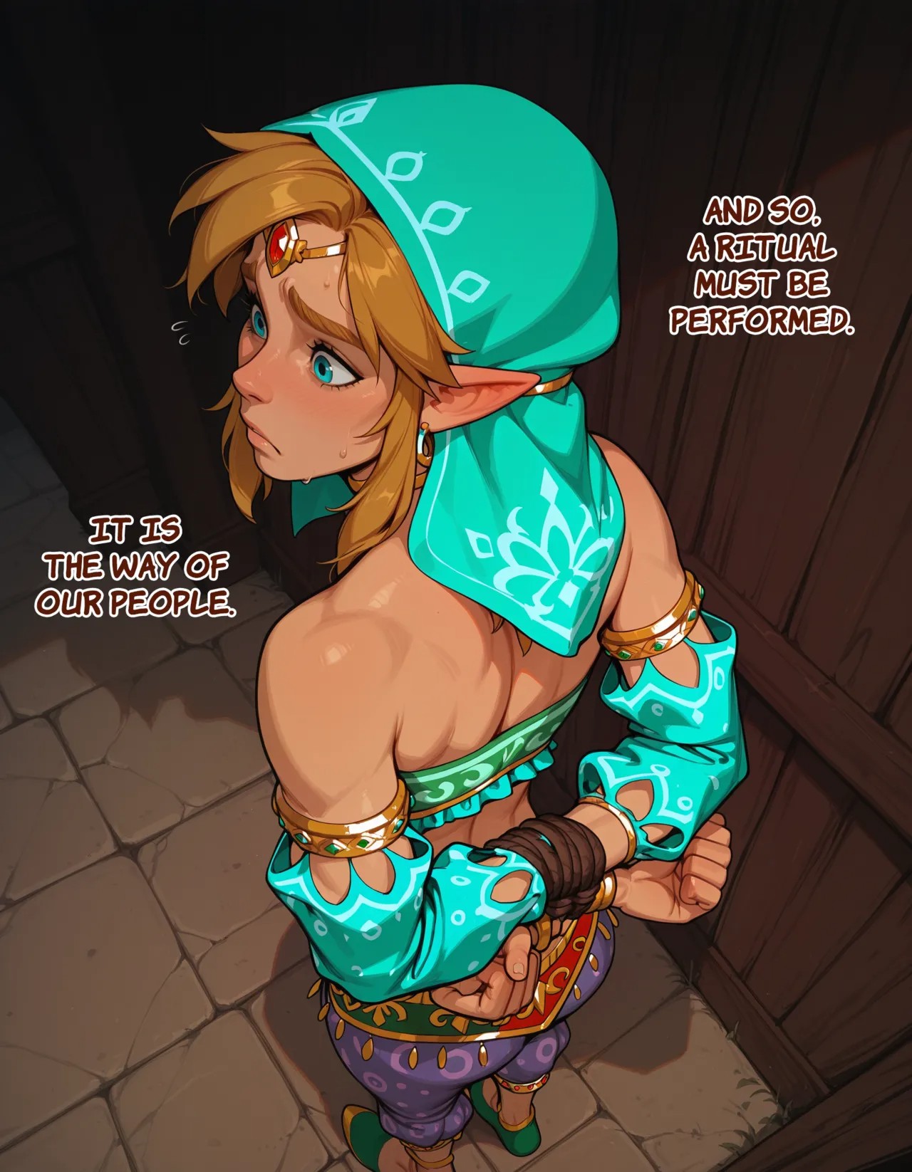 The Gerudo Ritual Porn Comic english 18