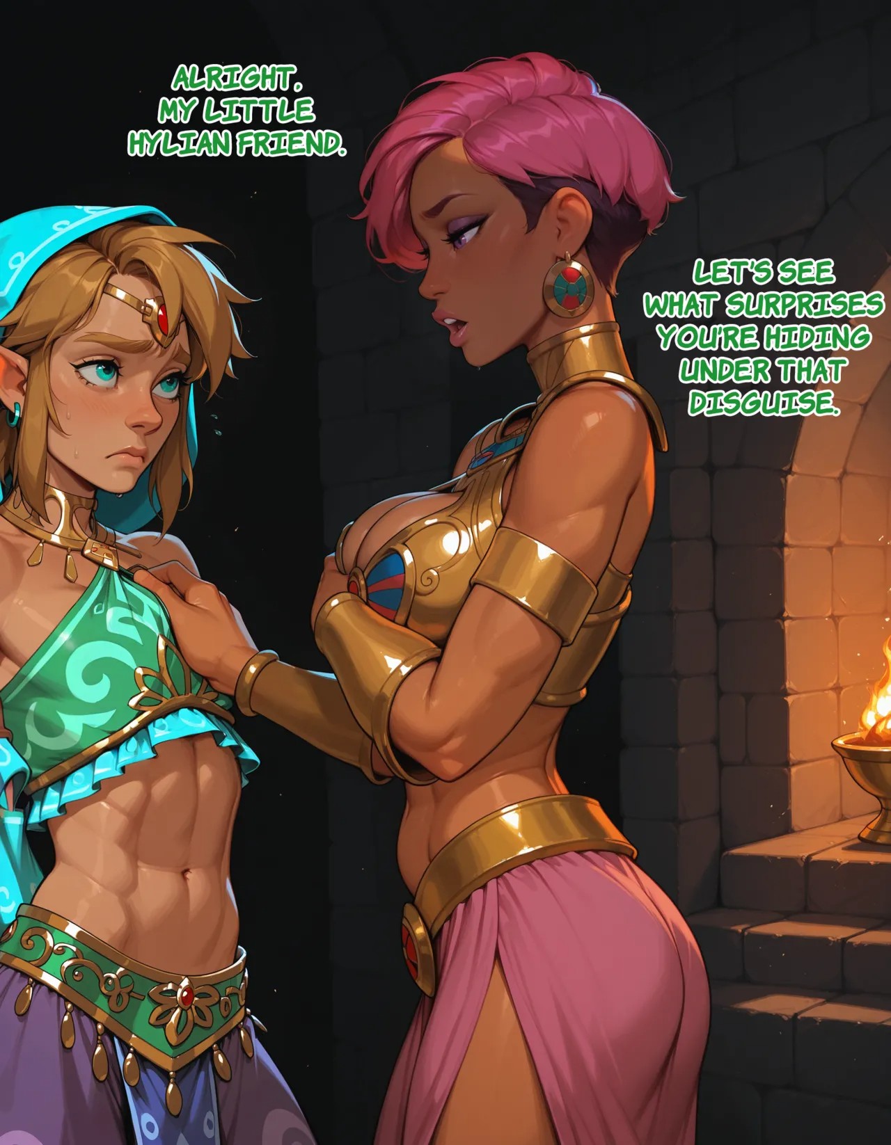 The Gerudo Ritual Porn Comic english 21