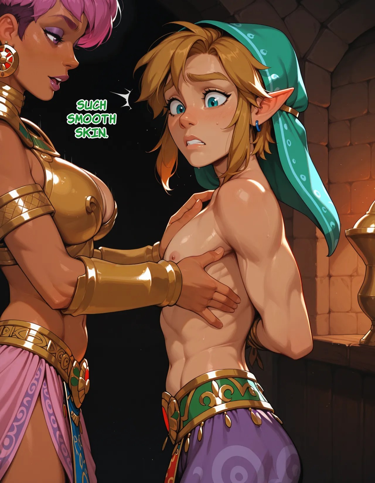 The Gerudo Ritual Porn Comic english 23