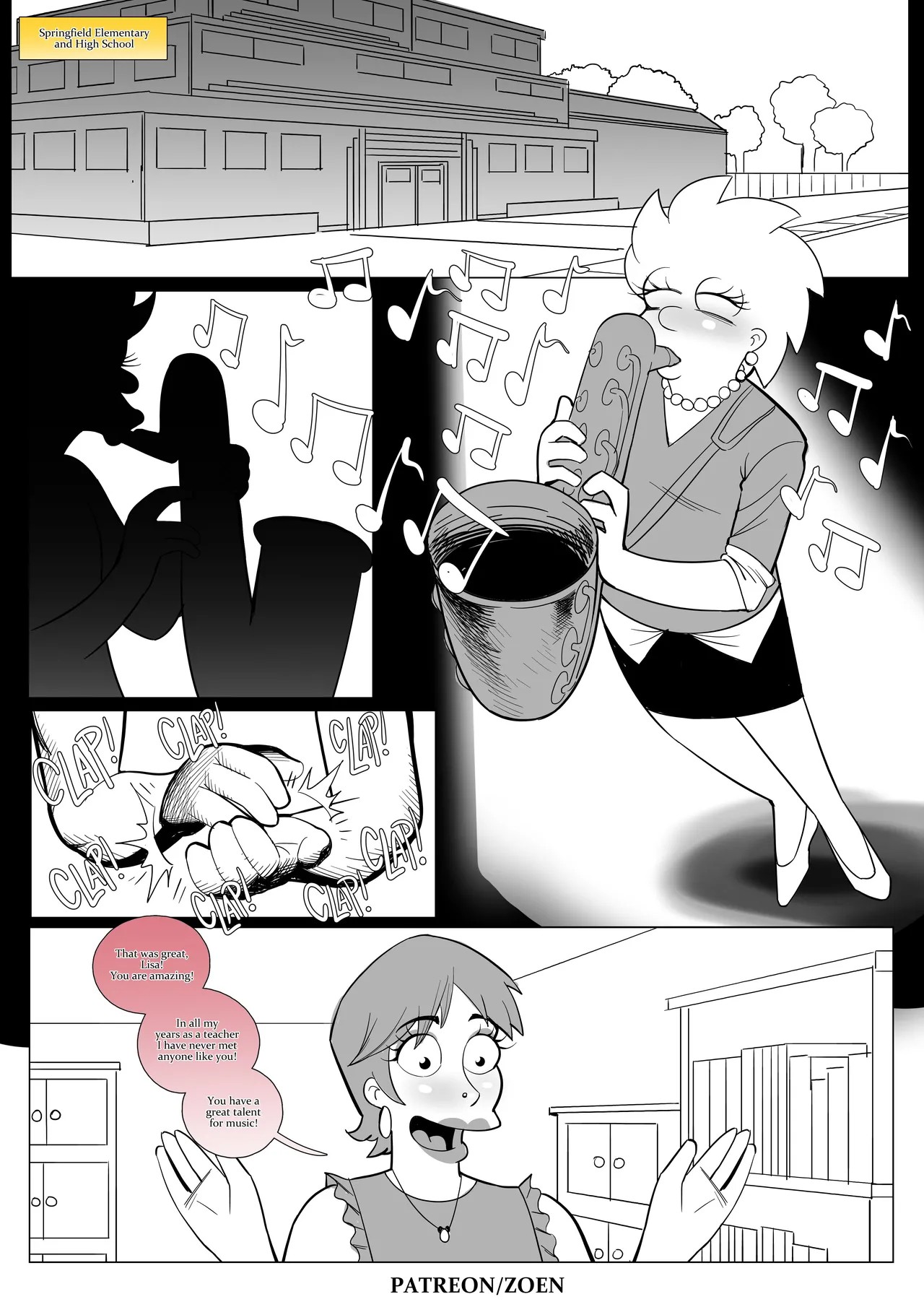The Simpsons "The End Of Beginning" Porn Comic english 12