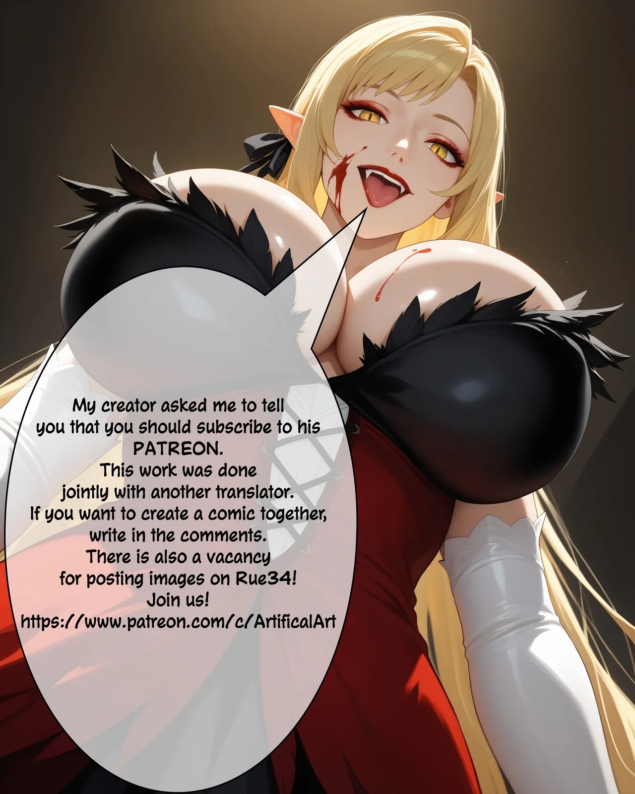 VAMPIRE STORY Porn Comic english 22