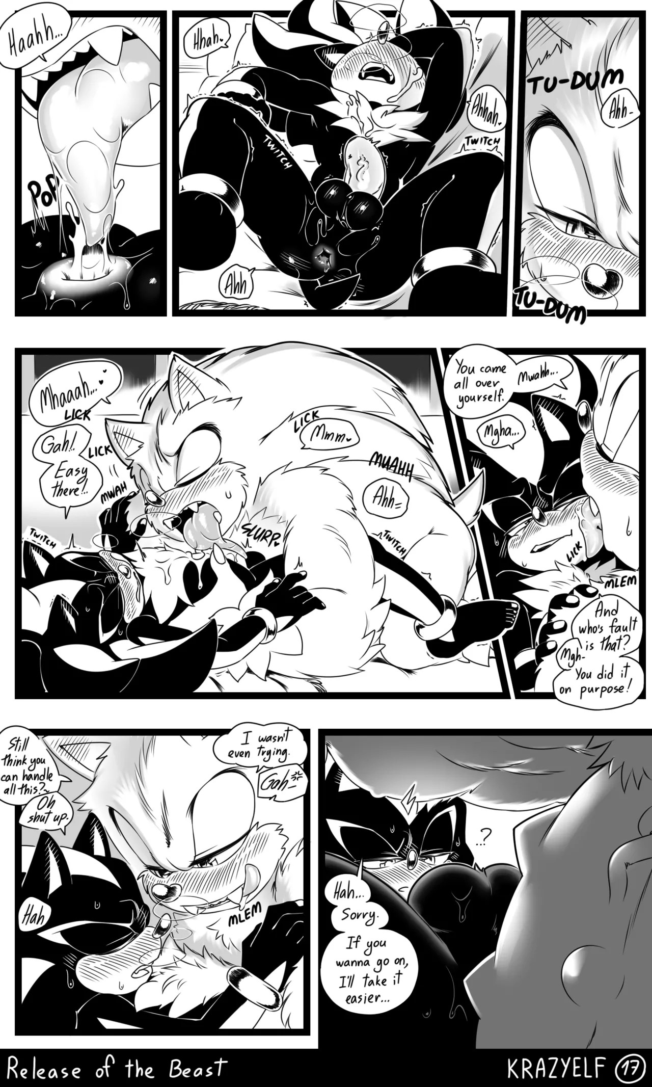 Weresonadow: Release Of The Beast Porn Comic english 18