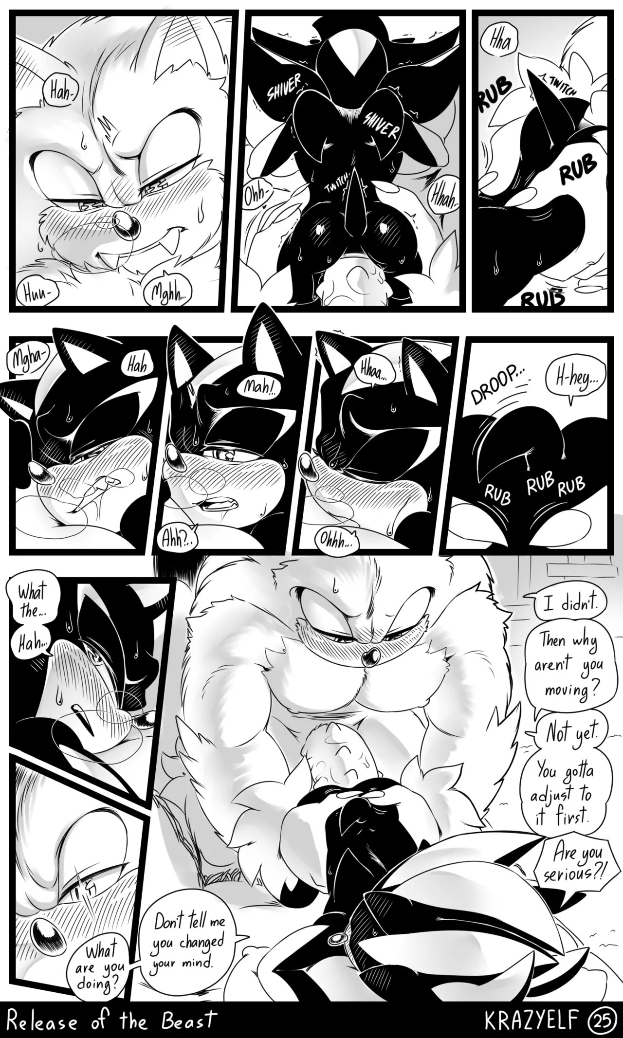 Weresonadow: Release Of The Beast Porn Comic english 26