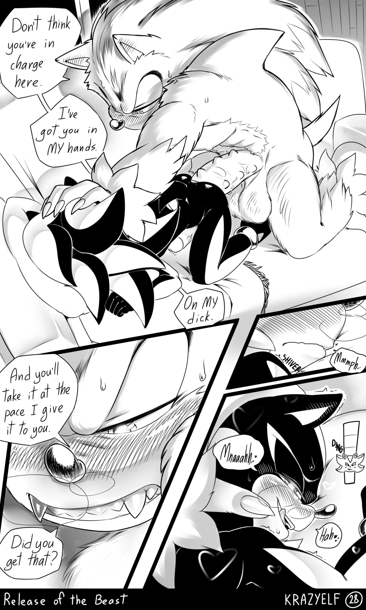 Weresonadow: Release Of The Beast Porn Comic english 29