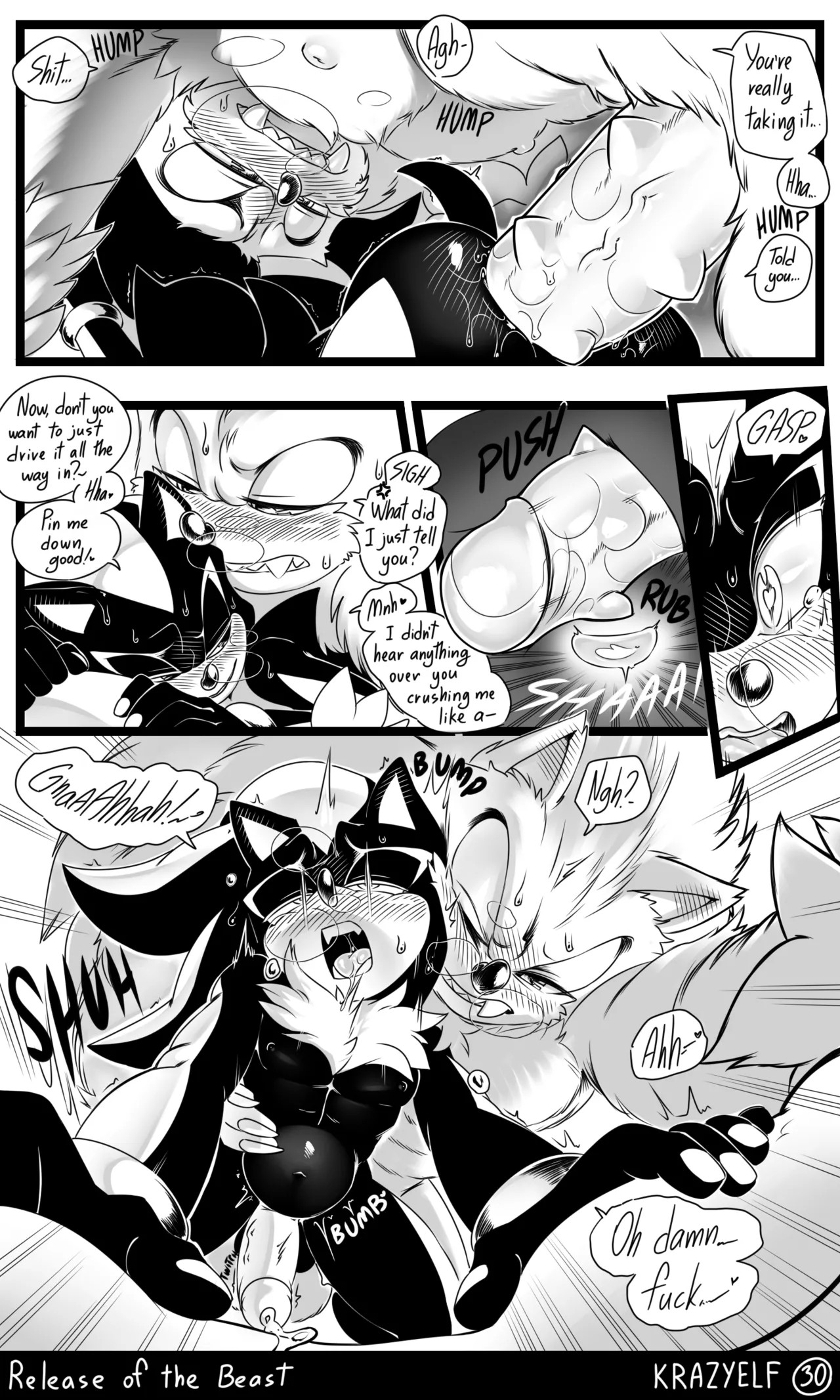 Weresonadow: Release Of The Beast Porn Comic english 31