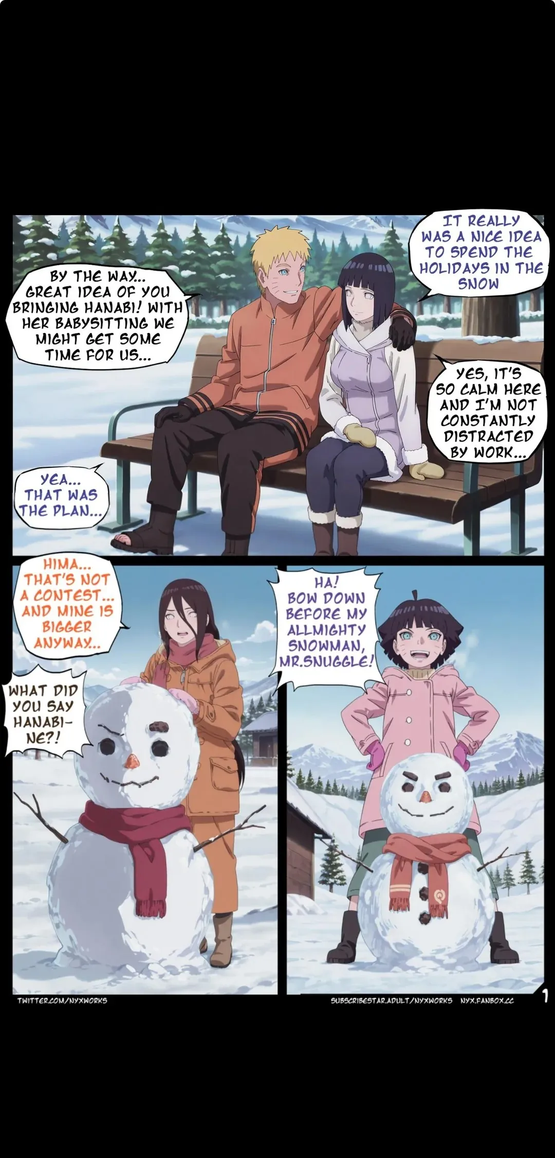 White Christmas (Naruto) [Nyx | Nyxworks] - English - Porn Comic