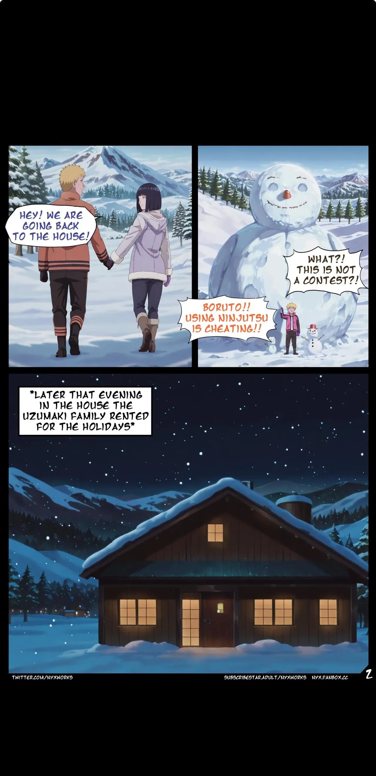 White Christmas By Nyx Porn Comic english 02