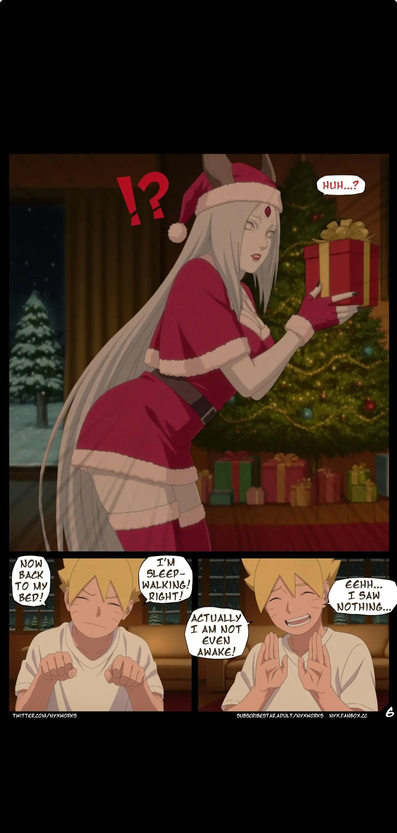 White Christmas By Nyx Porn Comic english 06