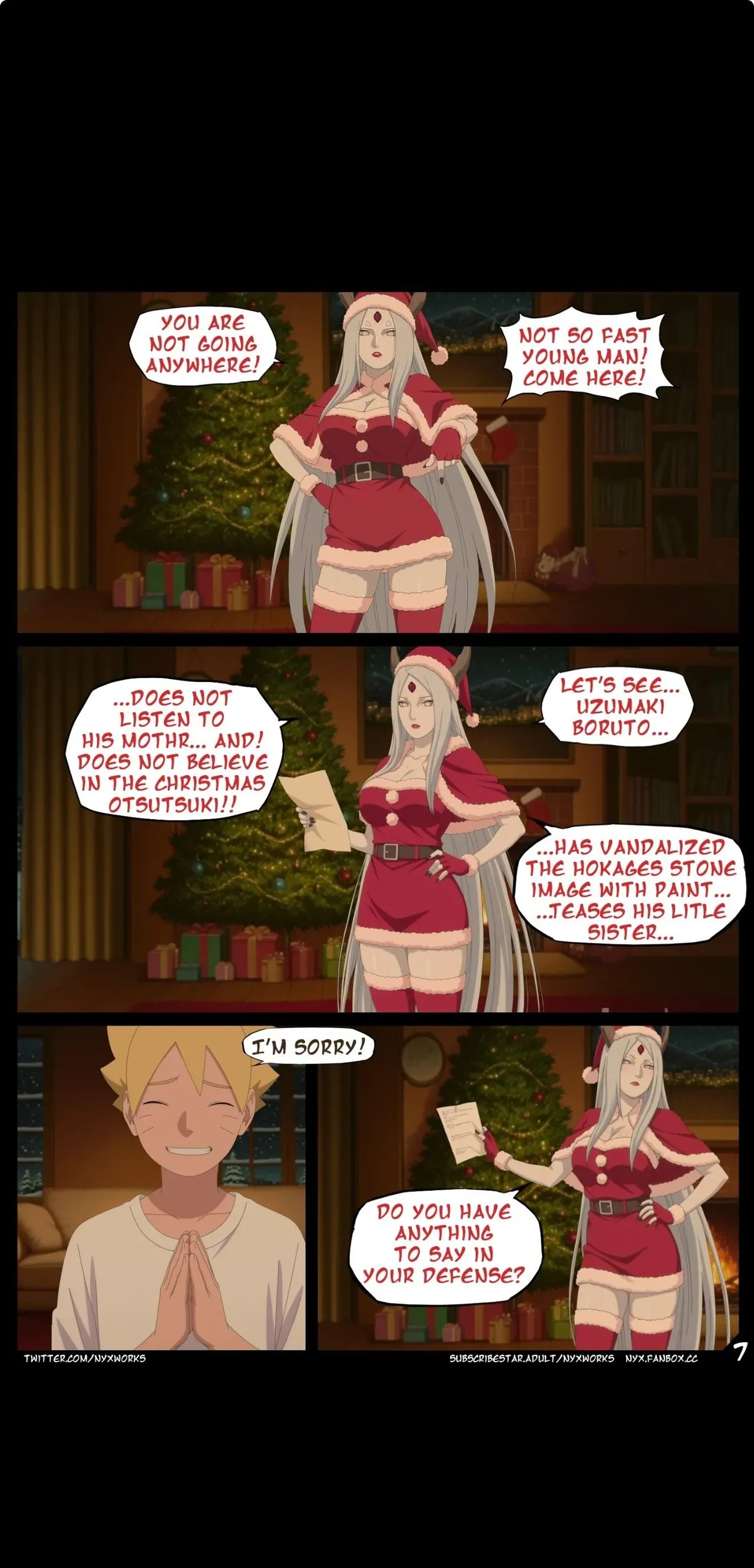 White Christmas By Nyx Porn Comic english 07