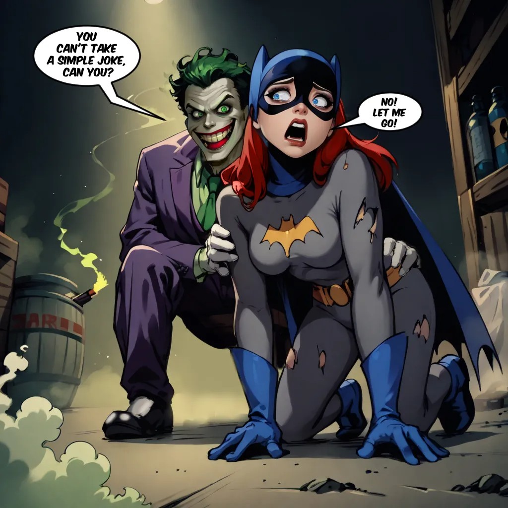Batgirl And The Joker Porn Comic english 03