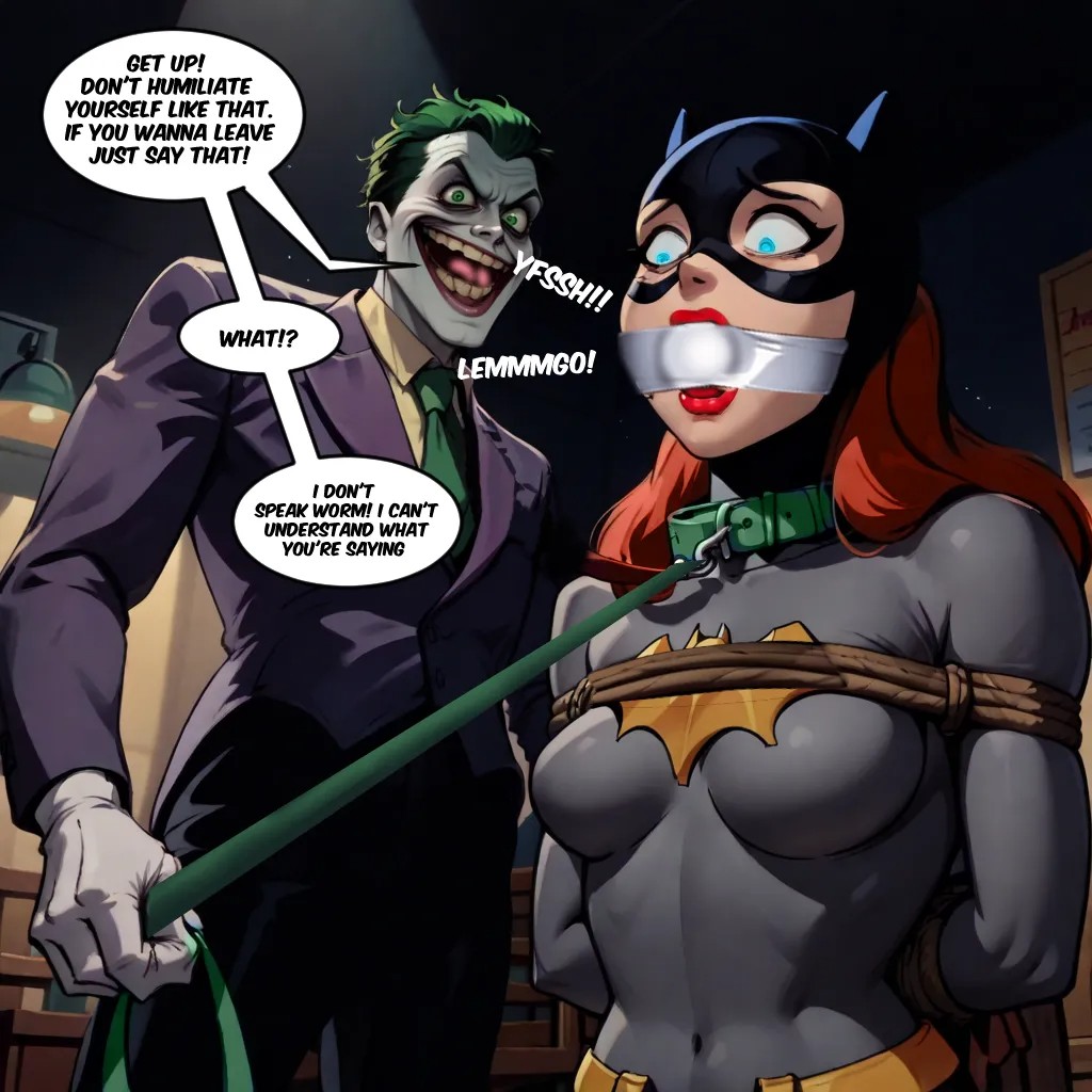 Batgirl And The Joker Porn Comic english 08