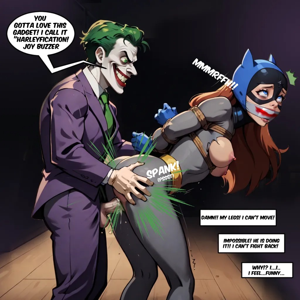 Batgirl And The Joker Porn Comic english 16