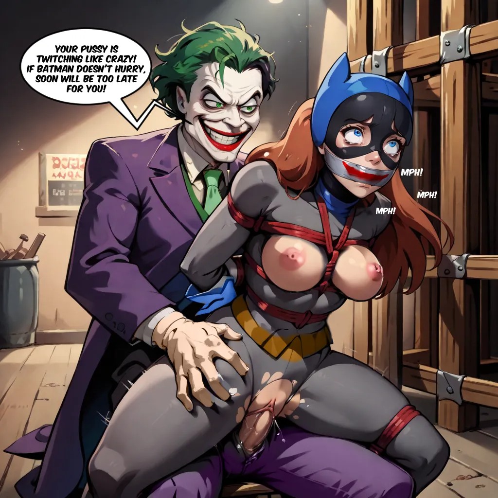 Batgirl And The Joker Porn Comic english 17
