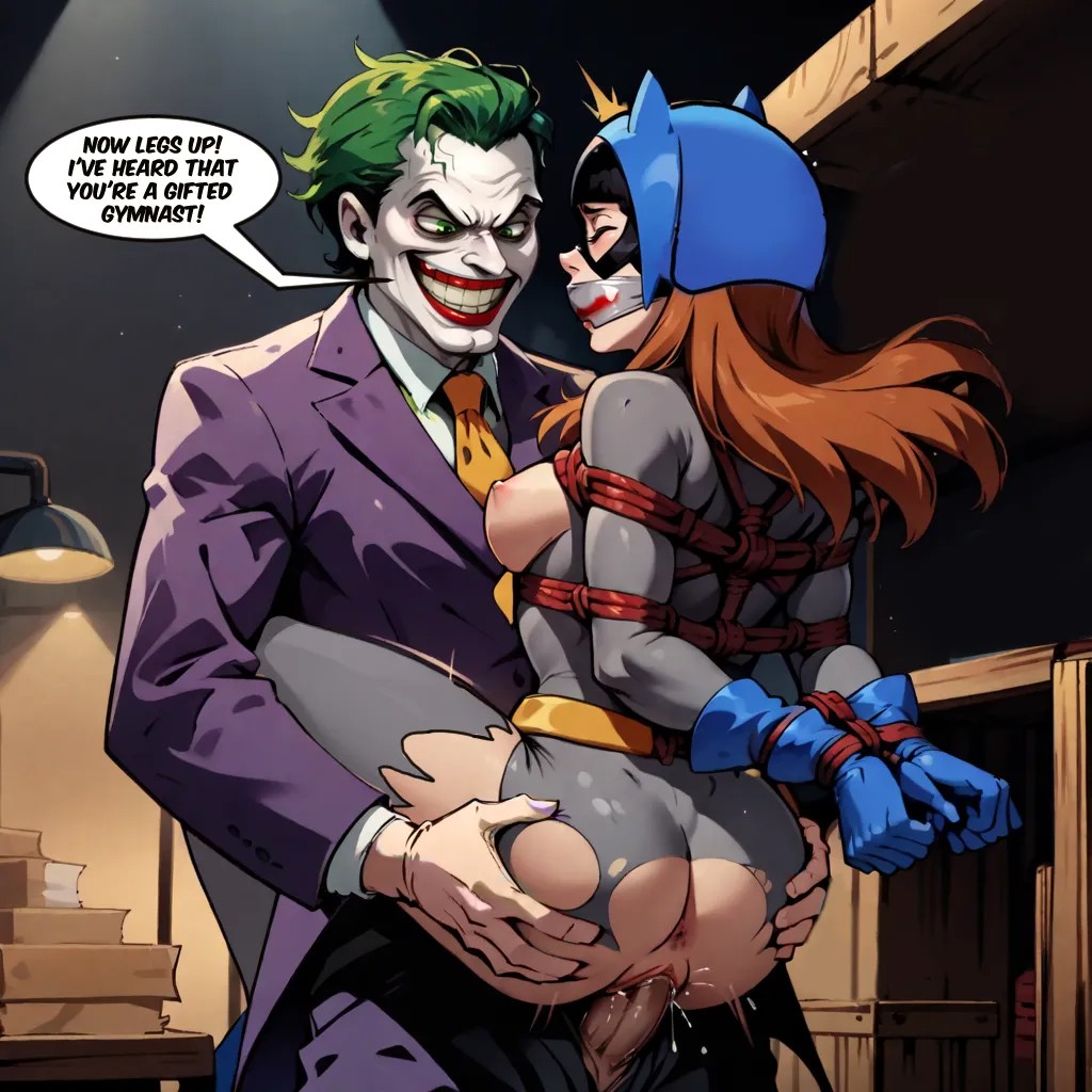 Batgirl And The Joker Porn Comic english 19