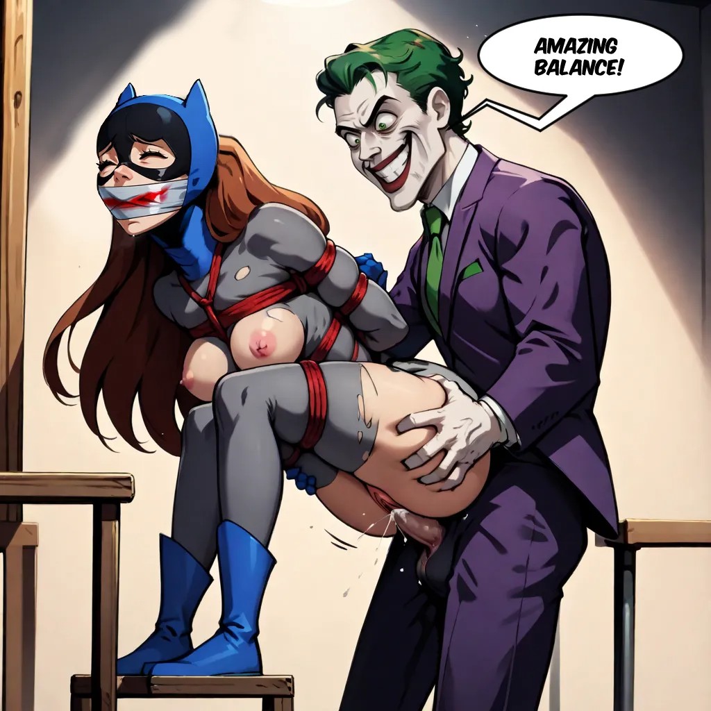Batgirl And The Joker Porn Comic english 21