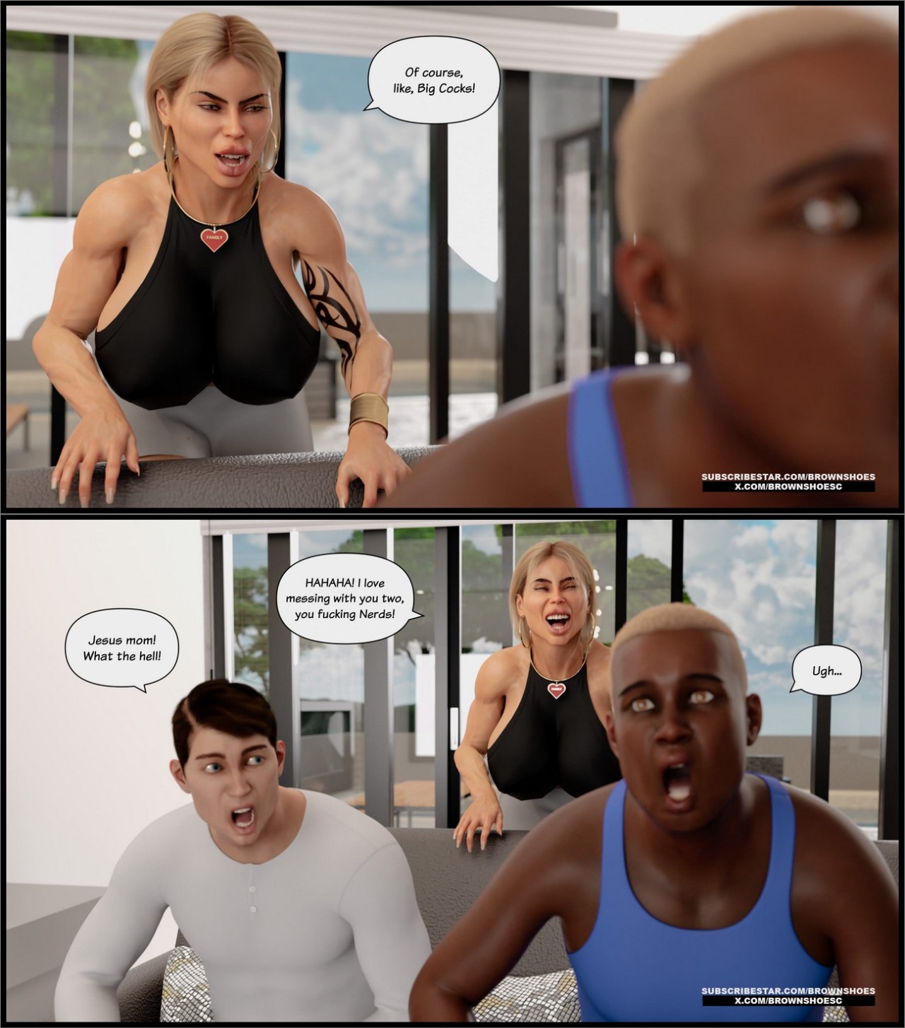 Blacked Home 9 Porn Comic english 04