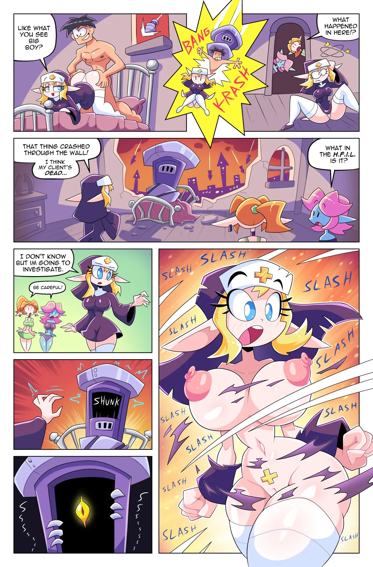 Booby Quest Part 5 Porn Comic english 92