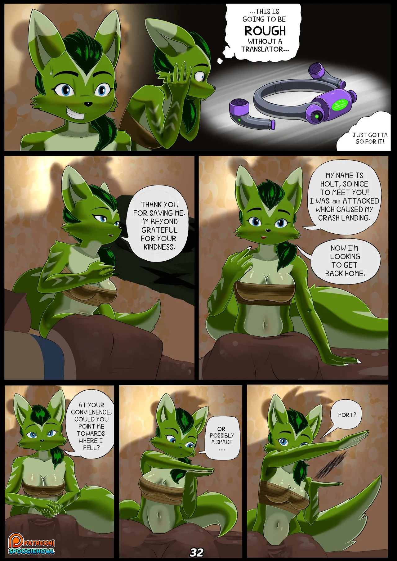 Crash By Spoogiehowl Porn Comic english 36