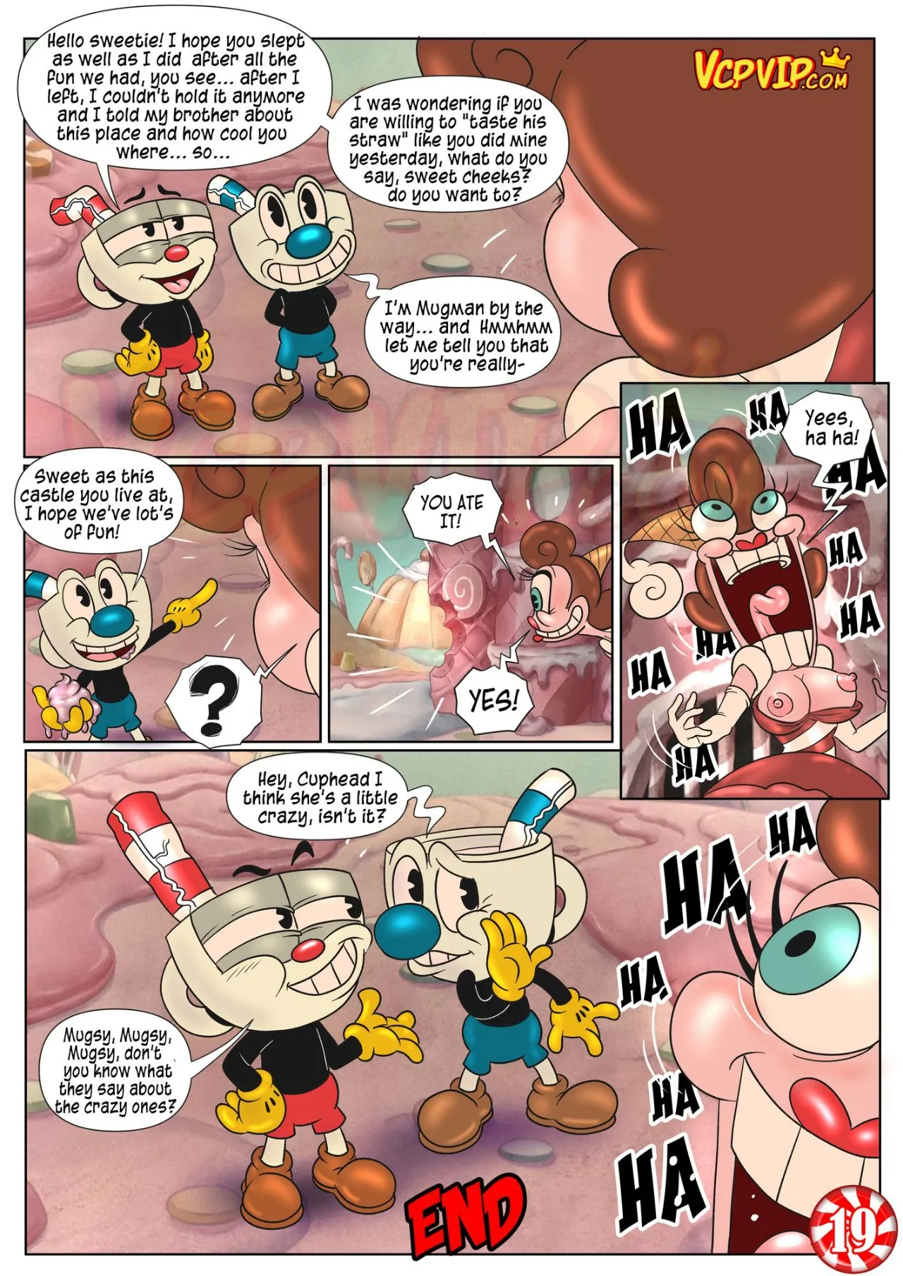 Cuphead porn comics