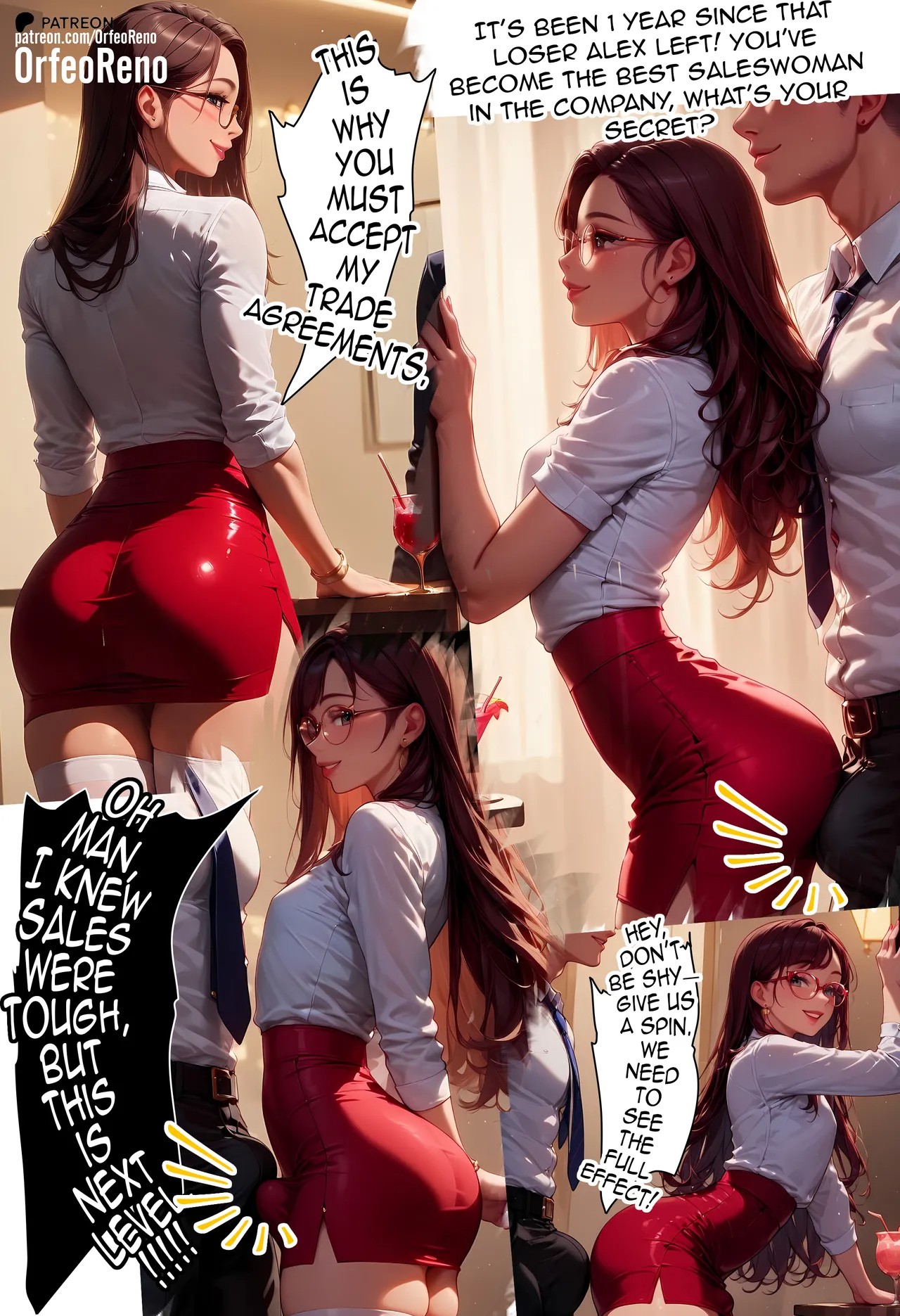 Crossdressing hentai comic