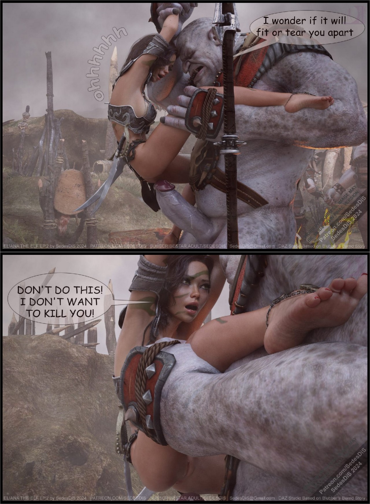 Eliana The Elf Part 2 Porn Comic english 31