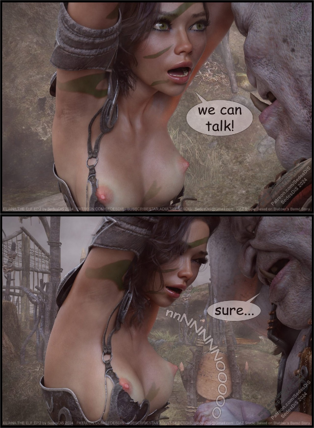 Eliana The Elf Part 2 Porn Comic english 33
