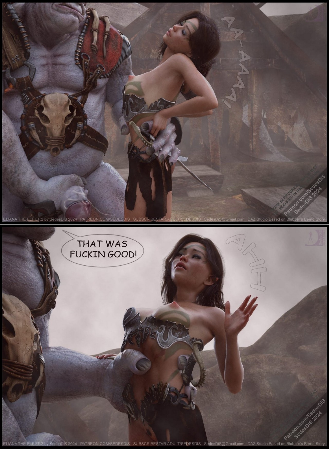 Eliana The Elf Part 2 Porn Comic english 41