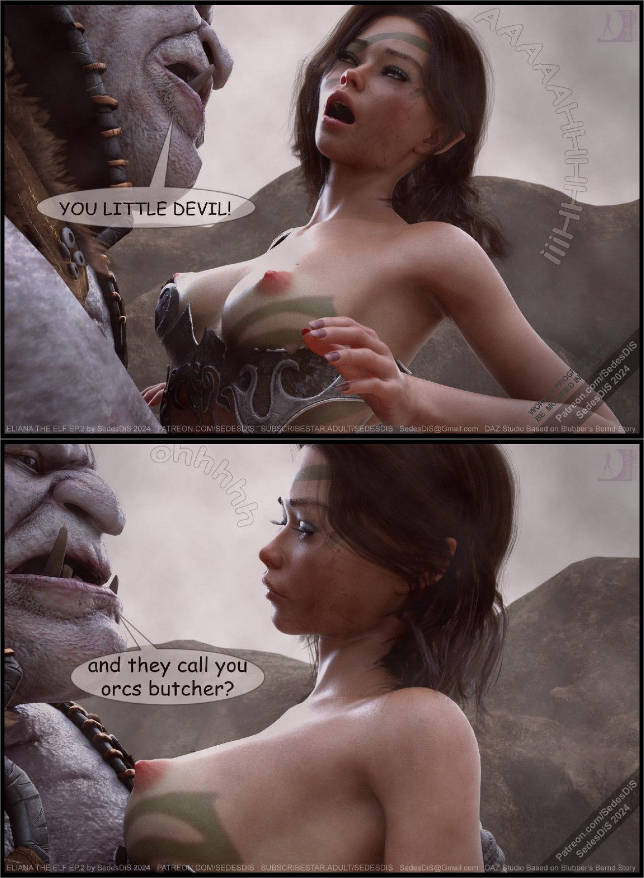 Eliana The Elf Part 2 Porn Comic english 42