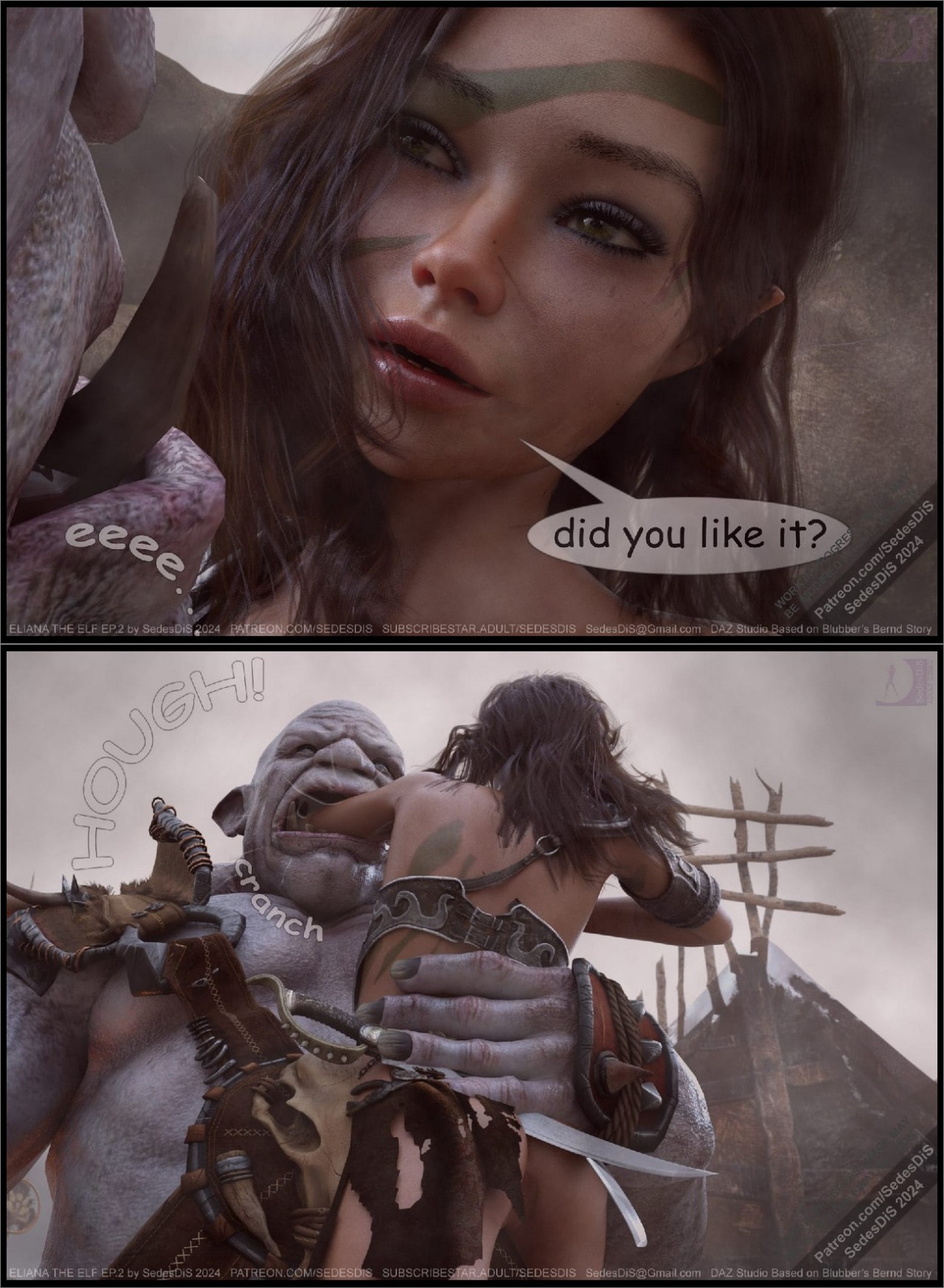 Eliana The Elf Part 2 Porn Comic english 43
