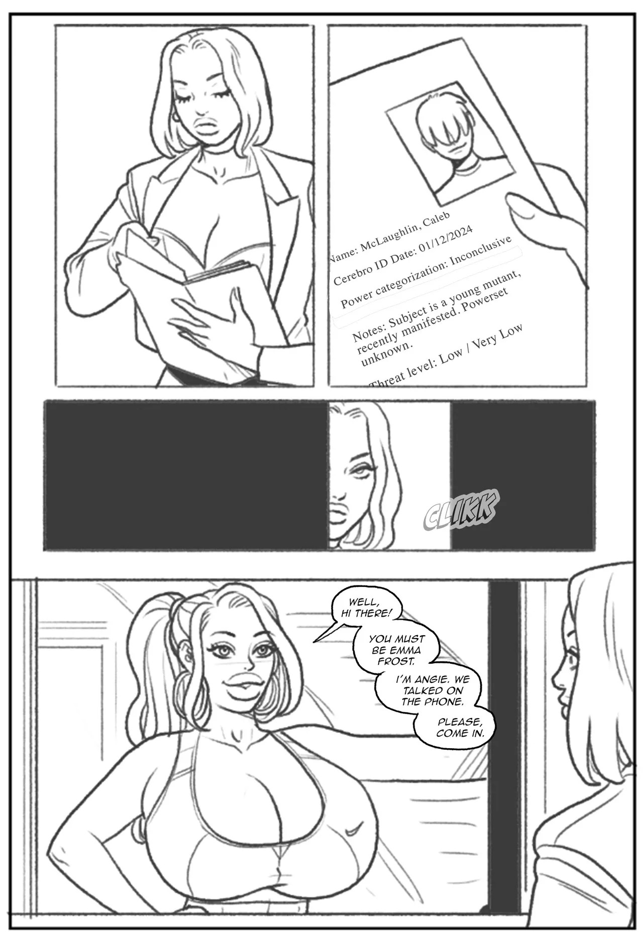 Emma Frost Bimbofication Porn Comic english 04