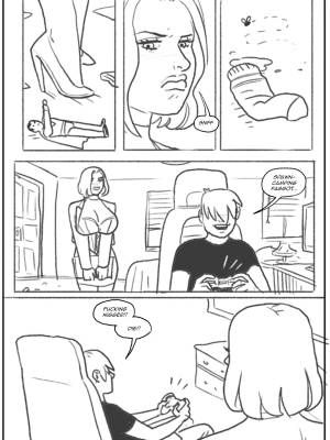 Emma Frost Bimbofication Porn Comic english 09