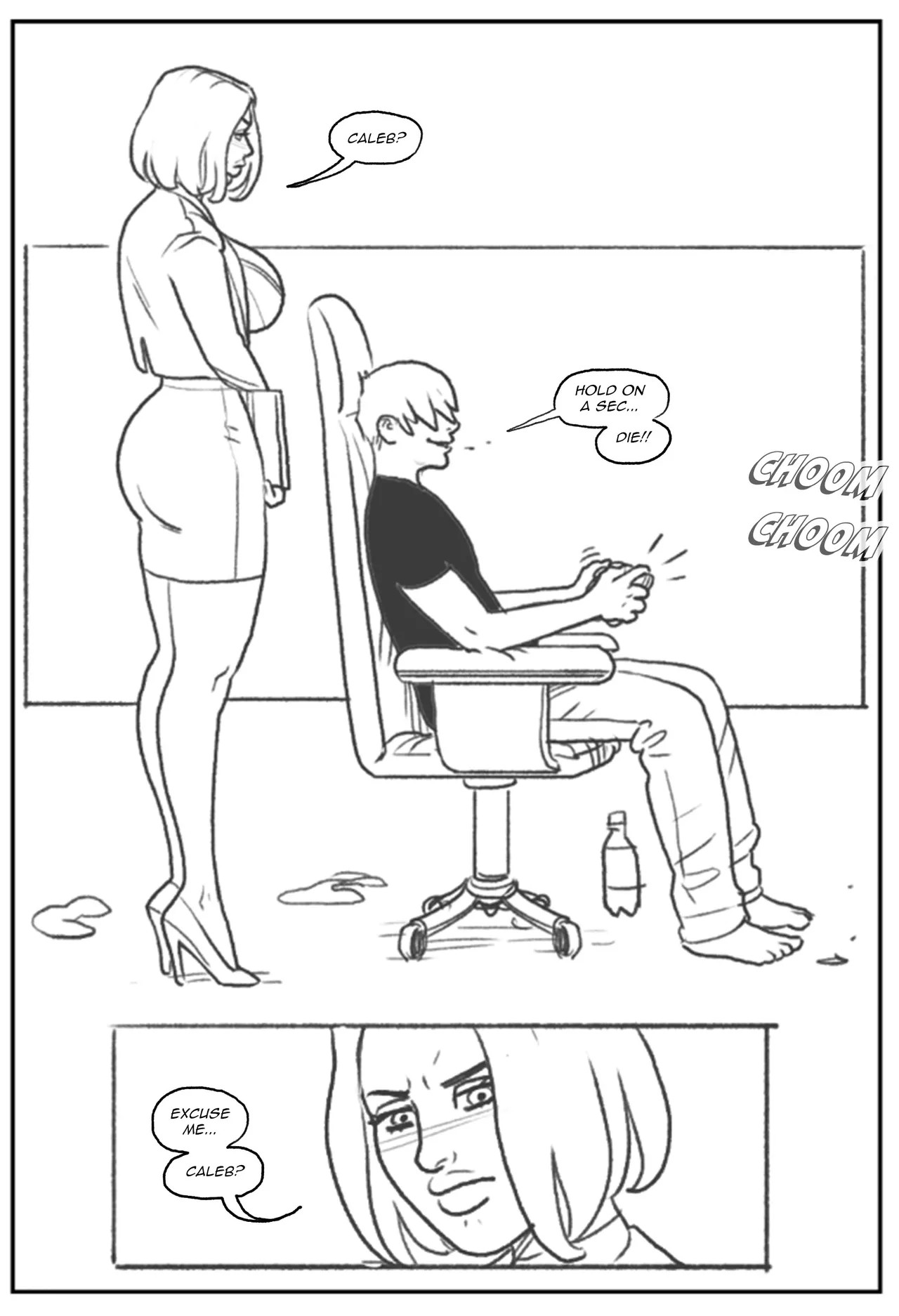 Emma Frost Bimbofication Porn Comic english 10
