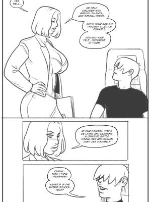 Emma Frost Bimbofication Porn Comic english 12