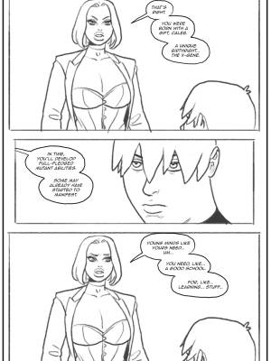 Emma Frost Bimbofication Porn Comic english 13