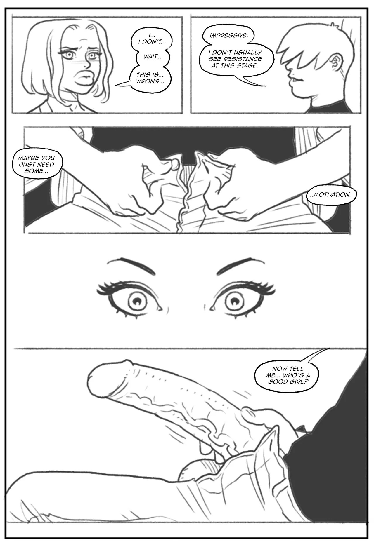 Emma Frost Bimbofication Porn Comic english 27