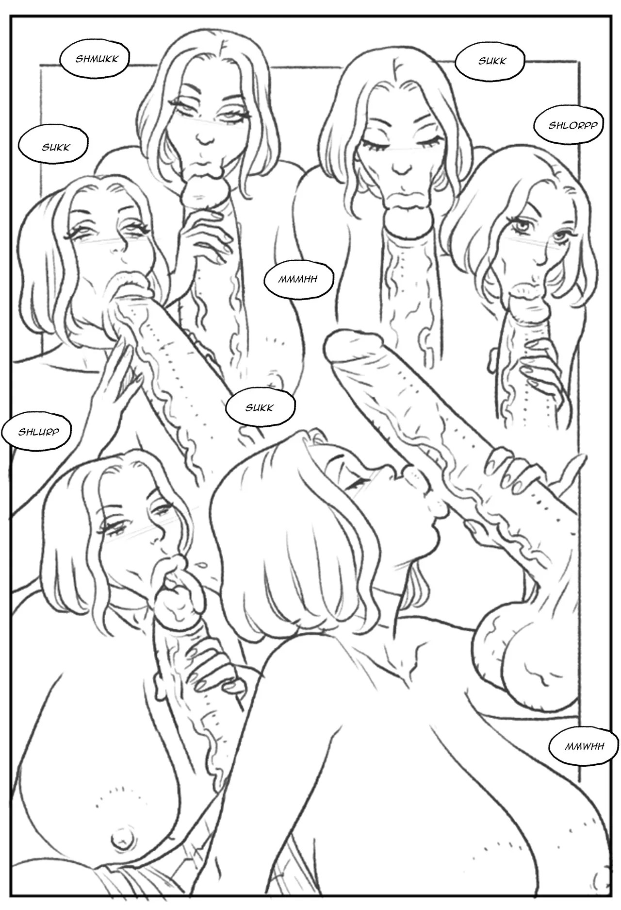 Emma Frost Bimbofication Porn Comic english 38