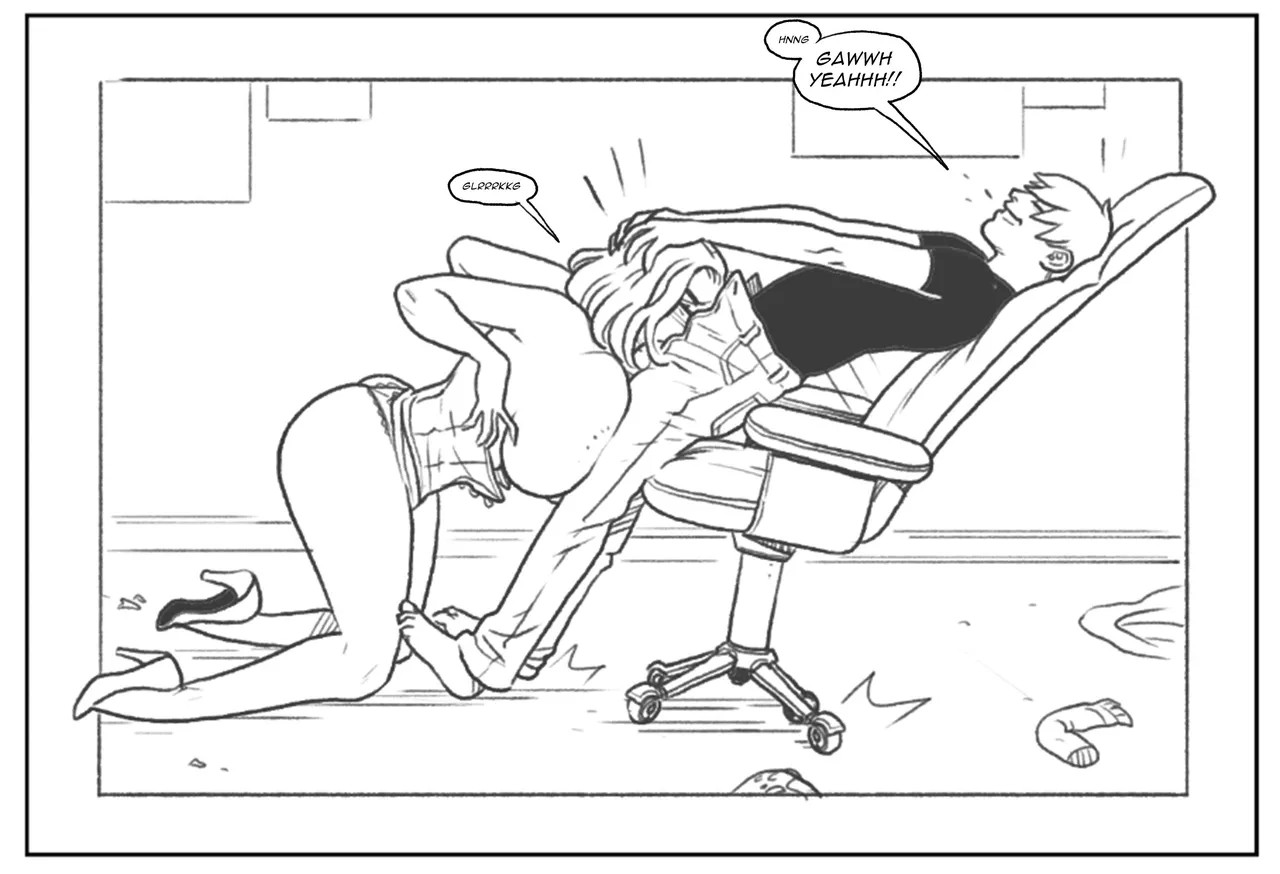 Emma Frost Bimbofication Porn Comic english 45