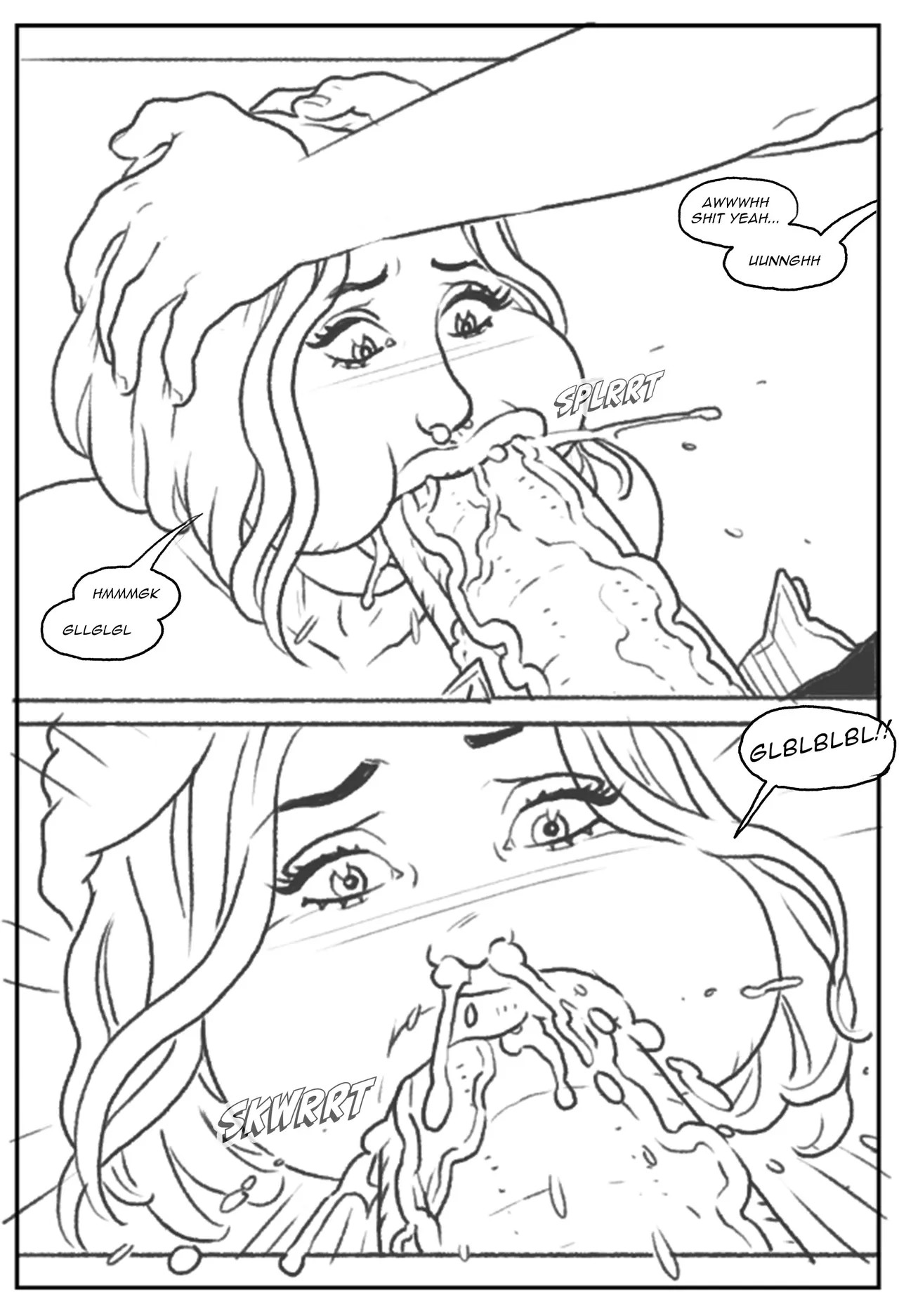 Emma Frost Bimbofication Porn Comic english 46