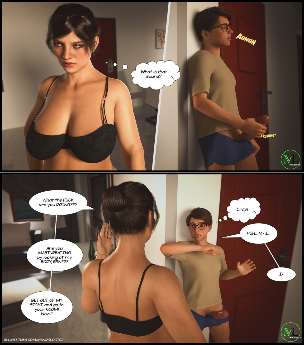 Forbidden Flames Porn Comic english 36