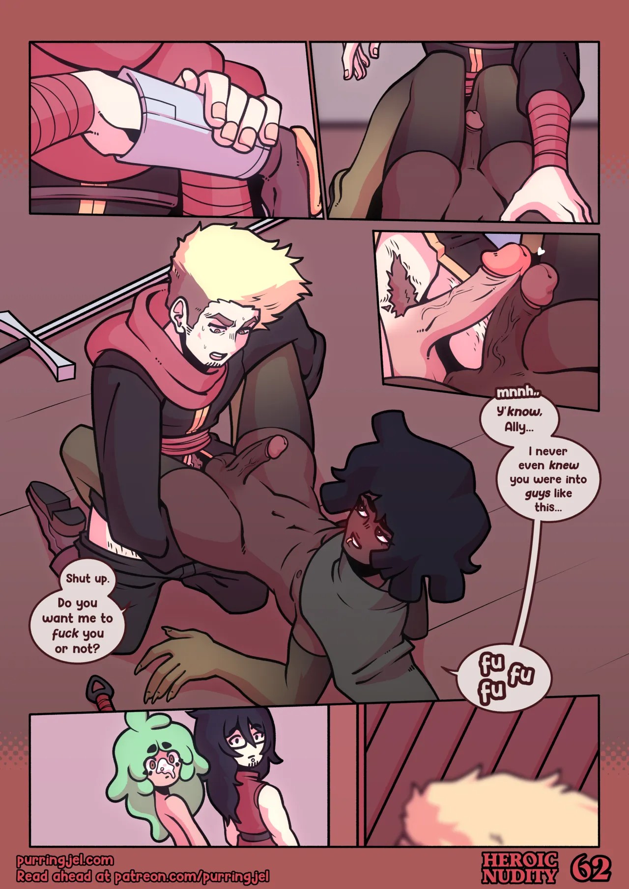 Heroic Nudity  Porn Comic english 62