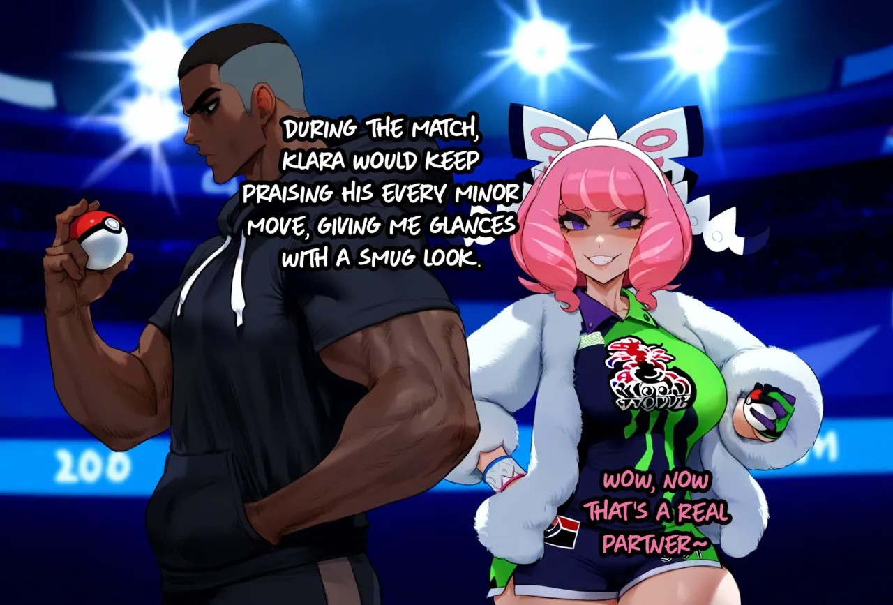 Klara From Pokemon Finds a New Battling Partner Porn Comic english 03